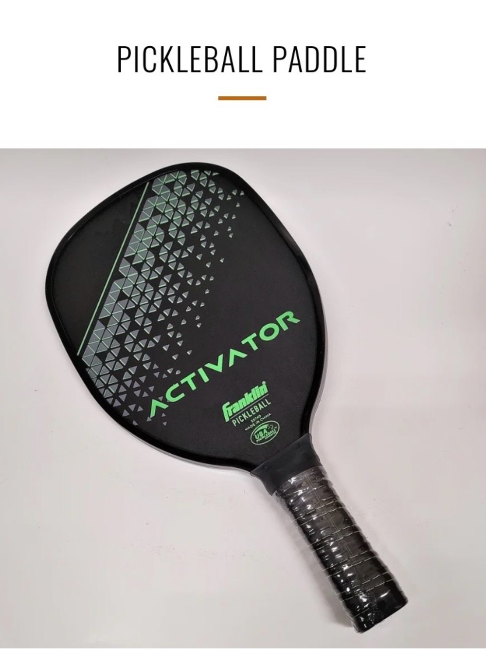 Franklin Sports Activator Pickleball Paddle 52740K2 New